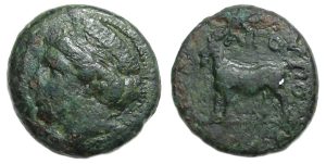 Aigospotamoi Thrace Ae : Demeter / Goat