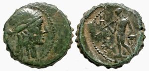 Aitolian League Ae Hemiobol : Athena / Herakles