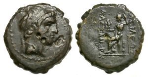 Alexander I Balas : Seleucid Kings, Ae : Zeus Seated