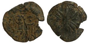 Andronicus II w/ Michael IX Ae Trachy : Six-Pointed Star