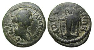Faustina II : Ankyra Phrygia Ae : Cult Statue of Artemis