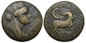 Antioch Syria Ae : Tyche of Antioch / Ram Leaping