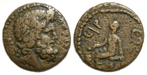 Antioch Syria Ae : Zeus / Boule Voting