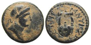 Antioch ad Orontem Syria Ae : Apollo / Lyre