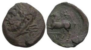 Arpi Apulia Ae : Zeus / Horse Prancing
