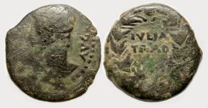 Augustus Ae : Colonia Patricia : IVLIA TRAD