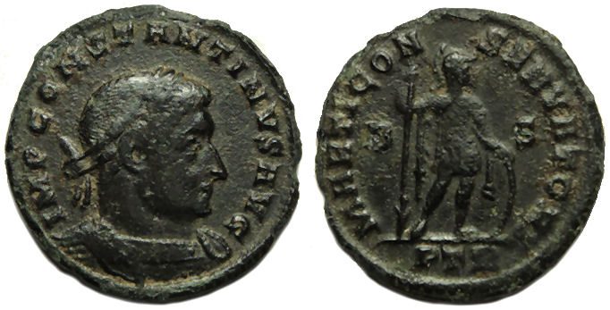 Constantine Reduced Follis : MARTI CONSERVATORI