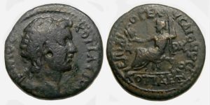 Cotiaeum Phrygia Ae : Demos / Zeus Enthroned