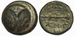 Mylassa Caria : Eupolemos : Overlapping Shields / Sheathed Sword