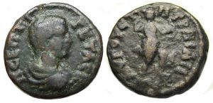 Geta Ae : Augusta Traina, Thrace : Artemis