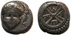 Mesembria AR Obol : Helmet / Wheel with M-E-T-A