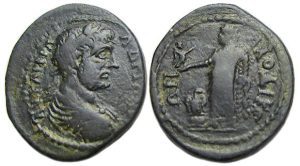 Hadrian Ae : Laodicea Phrygia : Zeus Holding Nike: Nicer Example