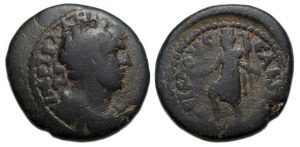 Hadrian Ae : Caesarea Maritima : Tyche of Caesarea