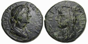 Lucilla Ae : Hierapolis-Castabala Cilicia : Tyche
