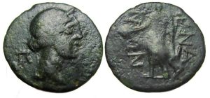 Menaion Sicily Ae Pentonkion : Apollo / Asklepios