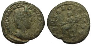 Otacilia Severa Ae As : CONCORDIA AVG
