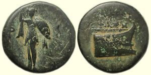Phaselis Lycia Ae : Athena / Prow