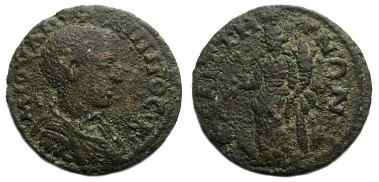 Philip II Ae : Saitta Lydia : Tyche