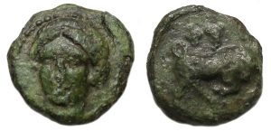 Phygeia Ionia : Artemis Munychia / Bull Butting : Scarce Type