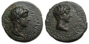 Rhoemetalces and Augustus : Thrace : Ae