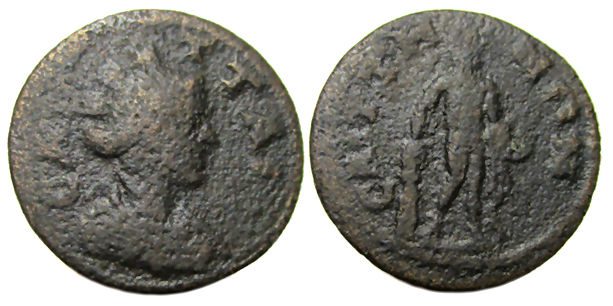Saitta Lydia Ae : Tyche / Herakles