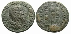 Trajan Decius Ae : Antioch Pisidia : Standards