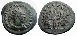 Valerian Ae Antoninianus : VOTA ORBIS