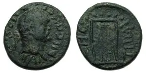Vespasian : Sestos Thrace Ae : Lyre
