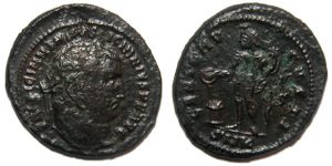 Licinius I : GENIO AVGVSTI : Scarcer LICINNIVS legend