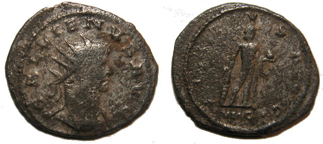 Gallienus : VIRTVS AVG : VIIC : Hercules