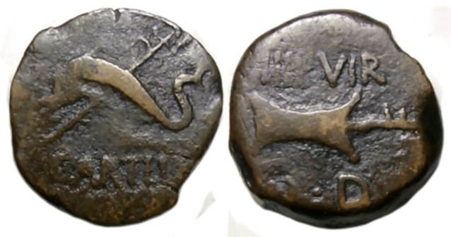 Carteia Spain Ae Half Unit: Dolphin / Rudder : Nice for Type